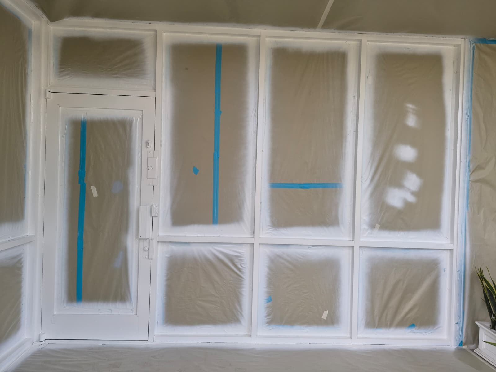 JAIM electrostatic painting work