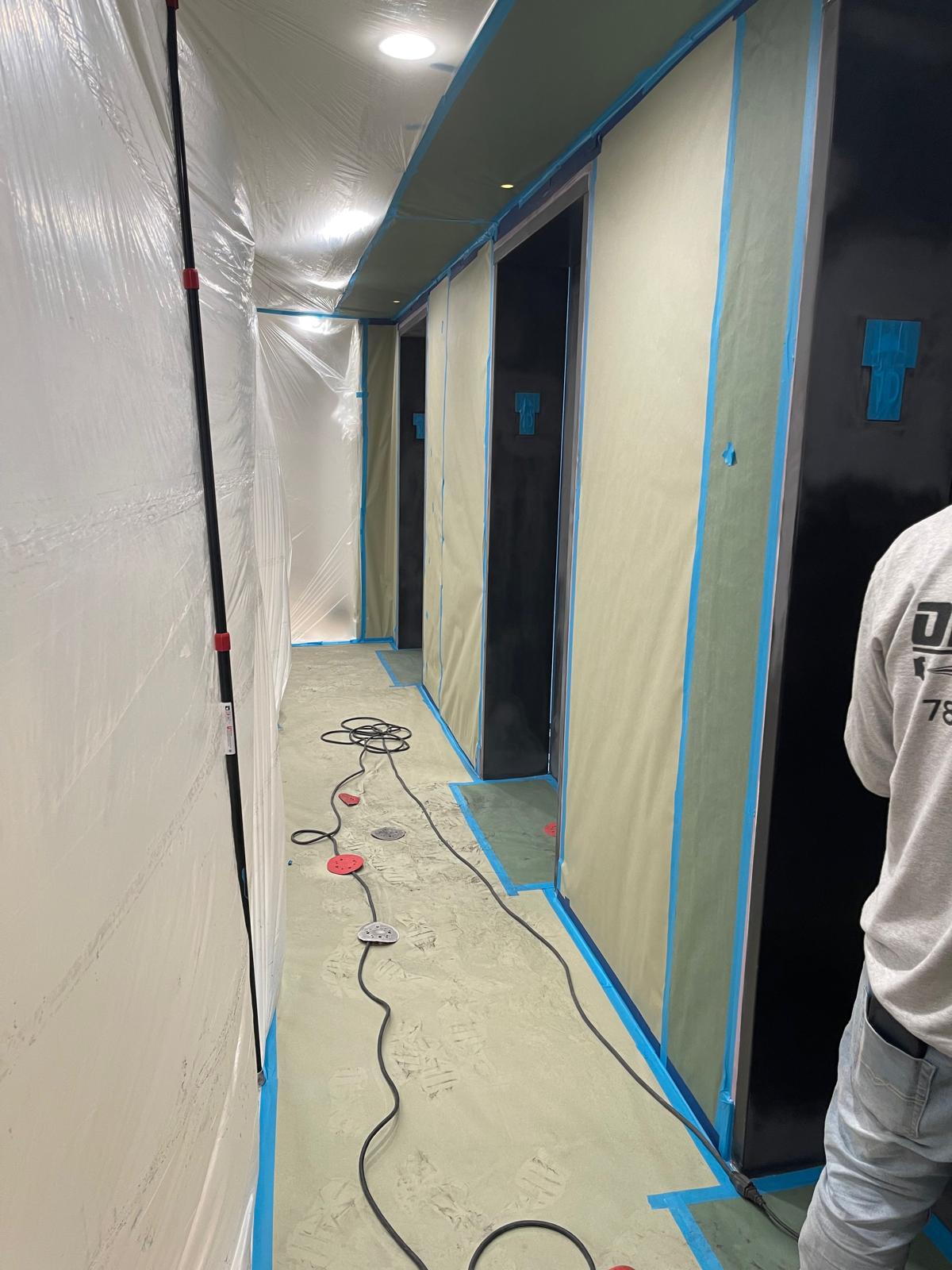 JAIM electrostatic painting work